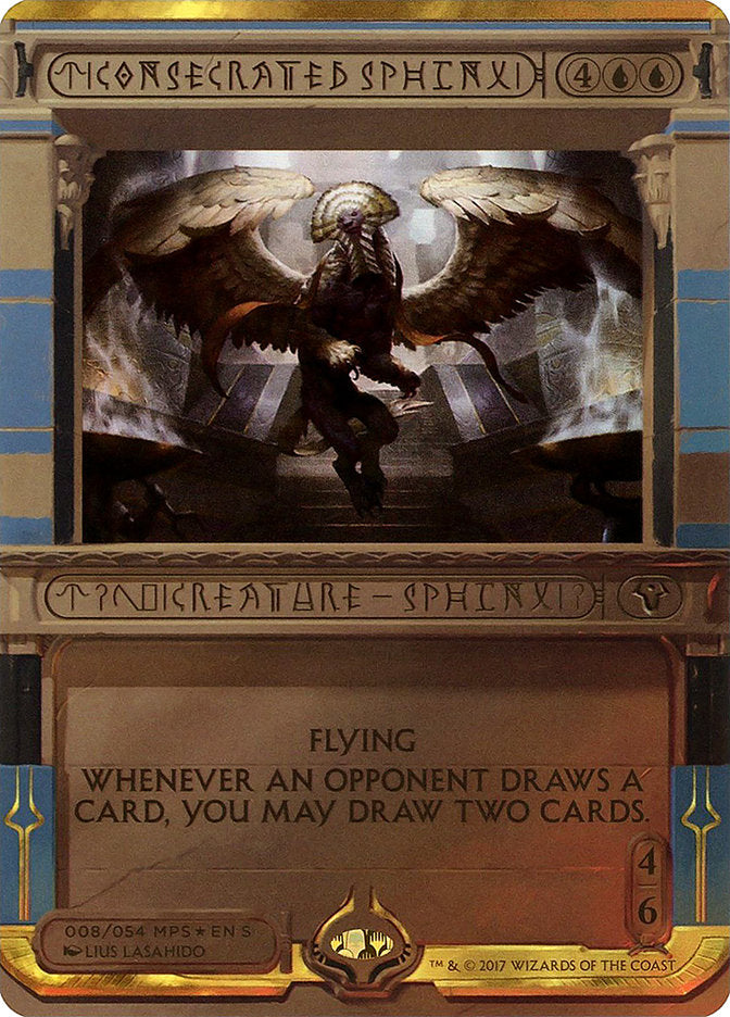 Consecrated Sphinx (Invocation) [Amonkhet Invocations]