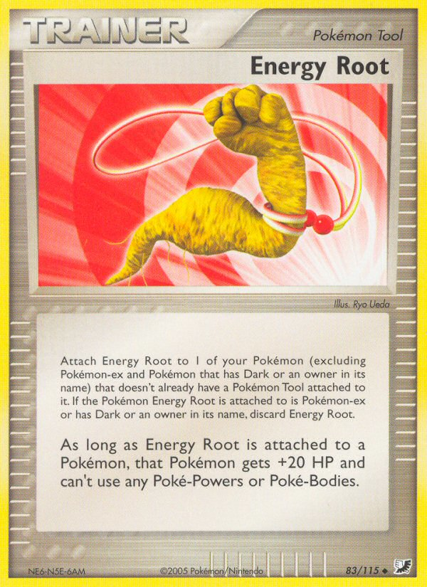 Energy Root (83/115) [EX: Unseen Forces]
