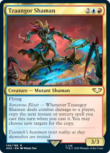 Tzaangor Shaman (Surge Foil) [Warhammer 40,000]