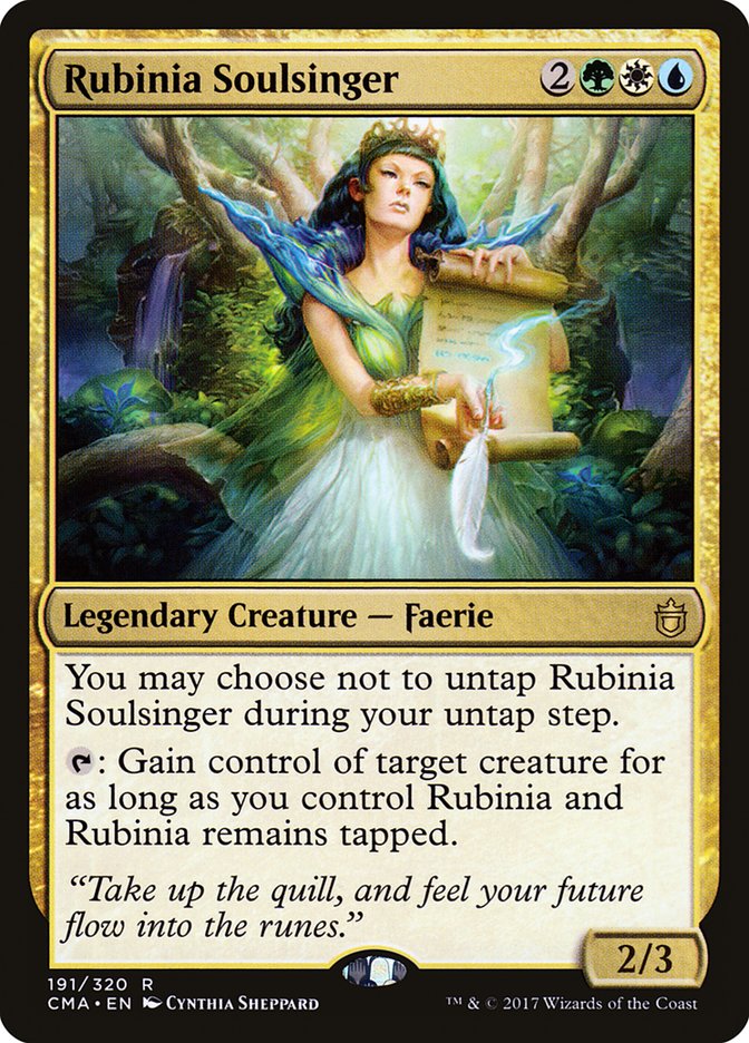Rubinia Soulsinger [Commander Anthology]