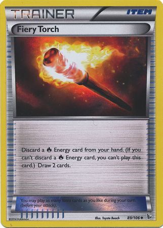 Fiery Torch (89/106) (Sheen Holo Pyroar Collection Exclusive) [XY: Flashfire]