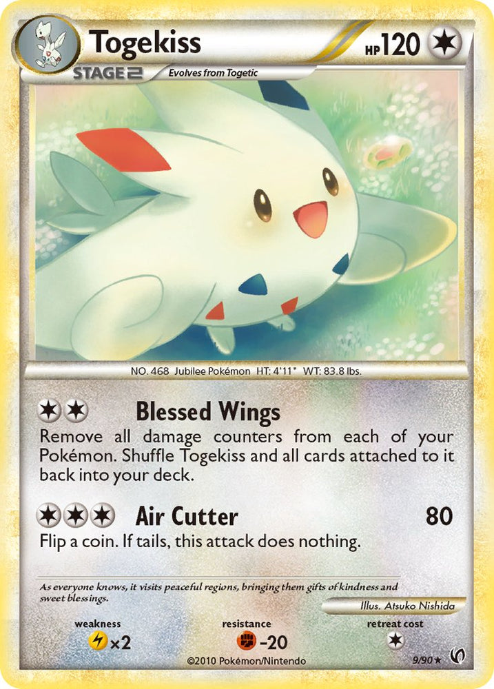 Togekiss (9/90) (Theme Deck Exclusive) [HeartGold & SoulSilver: Undaunted]